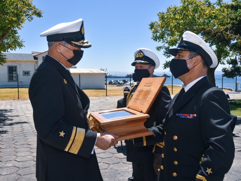 Comodoro Jorge Parga asume como Comandante en Jefe de la Segunda Zona Naval  - Armada de Chile