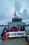  Niños de escuela rural en Isla Tac pudieron conocer el buque Cirujano Videla  