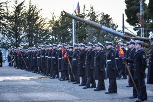 Conmemoración en el DIM nº 4 “Cochrane”  del 204 aniversario Cuerpo de Infantería de Marina