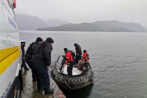 Autoridad Marítima coordinó búsqueda de tripulante desaparecido en cercanías de Isla Llancahué