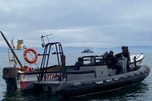 Unidades de la Segunda Zona Naval efectuaron fiscalización pesquera en el Golfo de Arauco