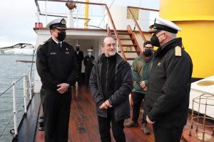 Subsecretario para las Fuerzas Armadas visitó la Base Naval Talcahuano
