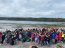  350 personas participaron del Día Internacional de Limpieza de Playas en Dalcahue  