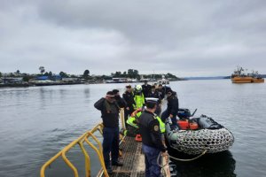 Capitanía de Puerto de Calbuco recuperó cuerpo de buzo fallecido