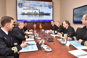 Terminó II Reunión Bilateral de Estados Mayores entre las Armadas de Chile y España