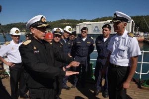 Comandante en Jefe de la Armada realizó visita a Segunda Zona Naval