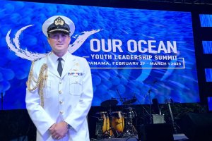 Oficial de la Armada de Chile participó en la Conferencia Our Ocean Panamá 2023