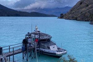 Armada apoyó evacuación médica para hombre de 50 años en Lago O’Higgins