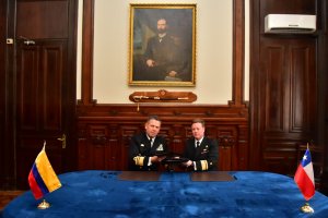 En Valparaíso terminó la sexta reunión bilateral entre las Armadas de Chile y Colombia
