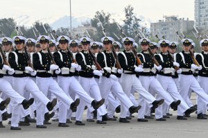Armada de Chile desfila en la Gran Parada Militar 2023
