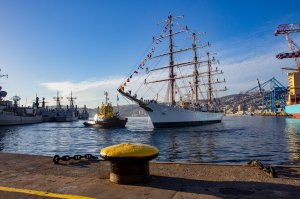 Buque Escuela ARA Libertad recaló a Valparaíso