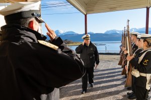 Jefe del Estado Mayor General de la Armada realizó visita operativa a la Tercera Zona Naval
