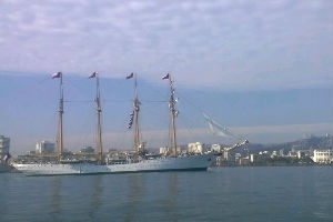 <p>Buque Escuela “Esmeralda” finalizó su 59° crucero de instrucción</p>
