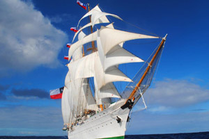 <p>Buque Escuela “Esmeralda” recuerda 60 años de su arribo a Valparaíso</p>