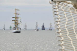 Buque Escuela “Esmeralda” participa en Desfile de Veleros en Bremerhaven