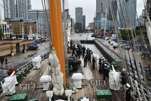 <p>Buque Escuela “Esmeralda” ya está en Londres</p>