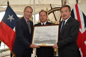 <p>Secretario General de la OMI visitó Buque Escuela “Esmeralda”</p>