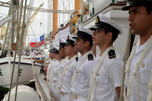 <p>Buque Escuela “Esmeralda” ya se encuentra en Latinoamérica</p>