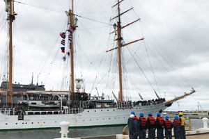 Buque Escuela “Esmeralda” recala en Norfolk Estados Unidos