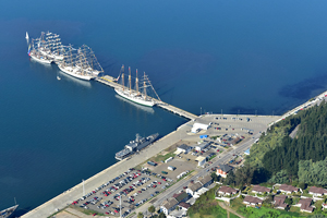 La "Dama Blanca" ya está en Talcahuano