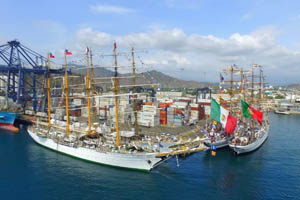 <p>La “Dama Blanca” se despidió de Colombia</p> <p>La “Dama Blanca” se despidió de Colombia</p>