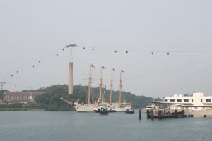 <p>Buque Escuela "Esmeralda" recaló en su quinto puerto internacional</p>