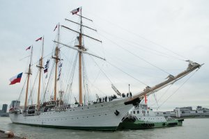 <p>Buque Escuela se despidió del último puerto de Asia Pacífico</p>