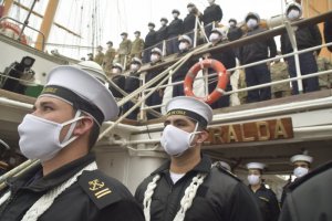 <p>Buque Escuela Esmeralda zarpó a su navegación de instrucción número 65</p>