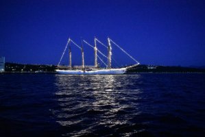 <p>Buque Escuela "Esmeralda" volvió a recalar a Puerto Montt tras casi cuatro décadas</p>