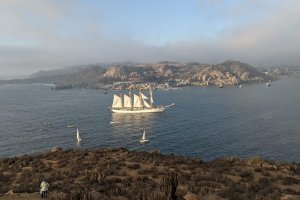 Buque Escuela “Esmeralda” recaló a Coquimbo