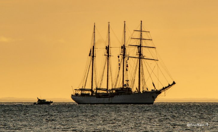 Buque Escuela (BE) “Esmeralda” recala a Punta Arenas