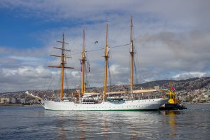 Buque Escuela (BE) “Esmeralda” inicia su 68 Viaje de Instrucción