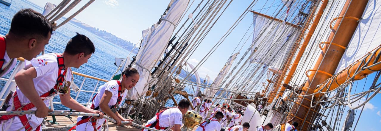 Buque Escuela “Esmeralda” efectuó su primera recalada en el marco del 68º Viaje de Instrucción