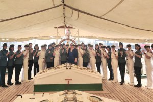 <p>Buque Escuela (BE) “Esmeralda” participa en primer conversatorio de Oficiales mujeres de las armadas de Chile e Indonesia</p>