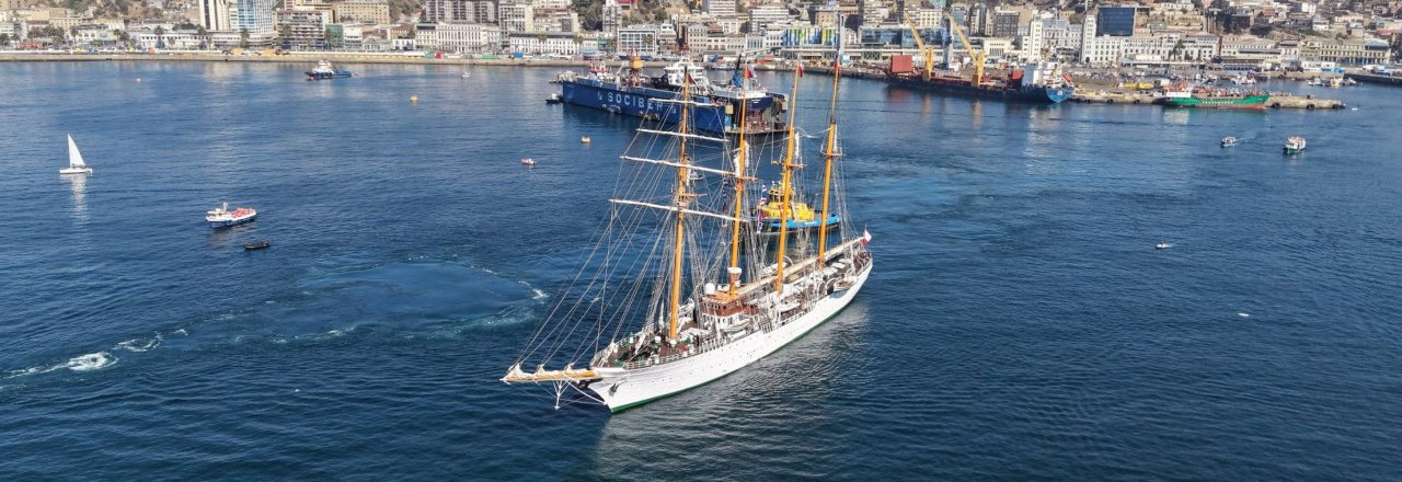 <p>Buque Escuela (BE) “Esmeralda” inicia su 70º Crucero de Instrucción</p>