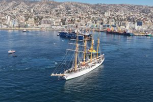 <p>Buque Escuela (BE) “Esmeralda” inicia su 70º Crucero de Instrucción</p>