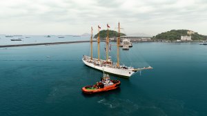 <p>Buque Escuela “Esmeralda” finaliza en Panamá la fase internacional de su 70° Crucero de Instrucción</p>