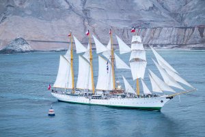 <p>Buque Escuela (BE) “Esmeralda” recala en Iquique para celebrar Fiestas Patrias</p>